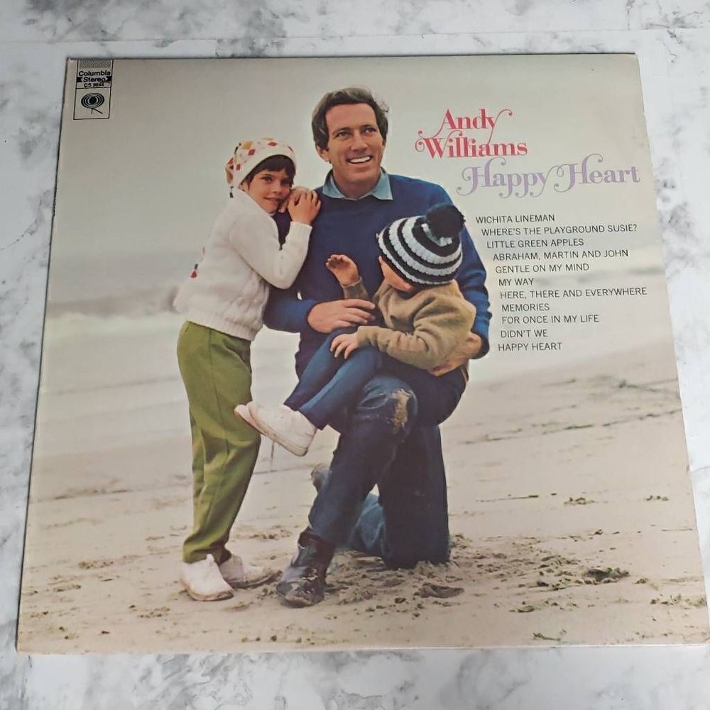 Andy Williams Happy Heart Record Vinyl